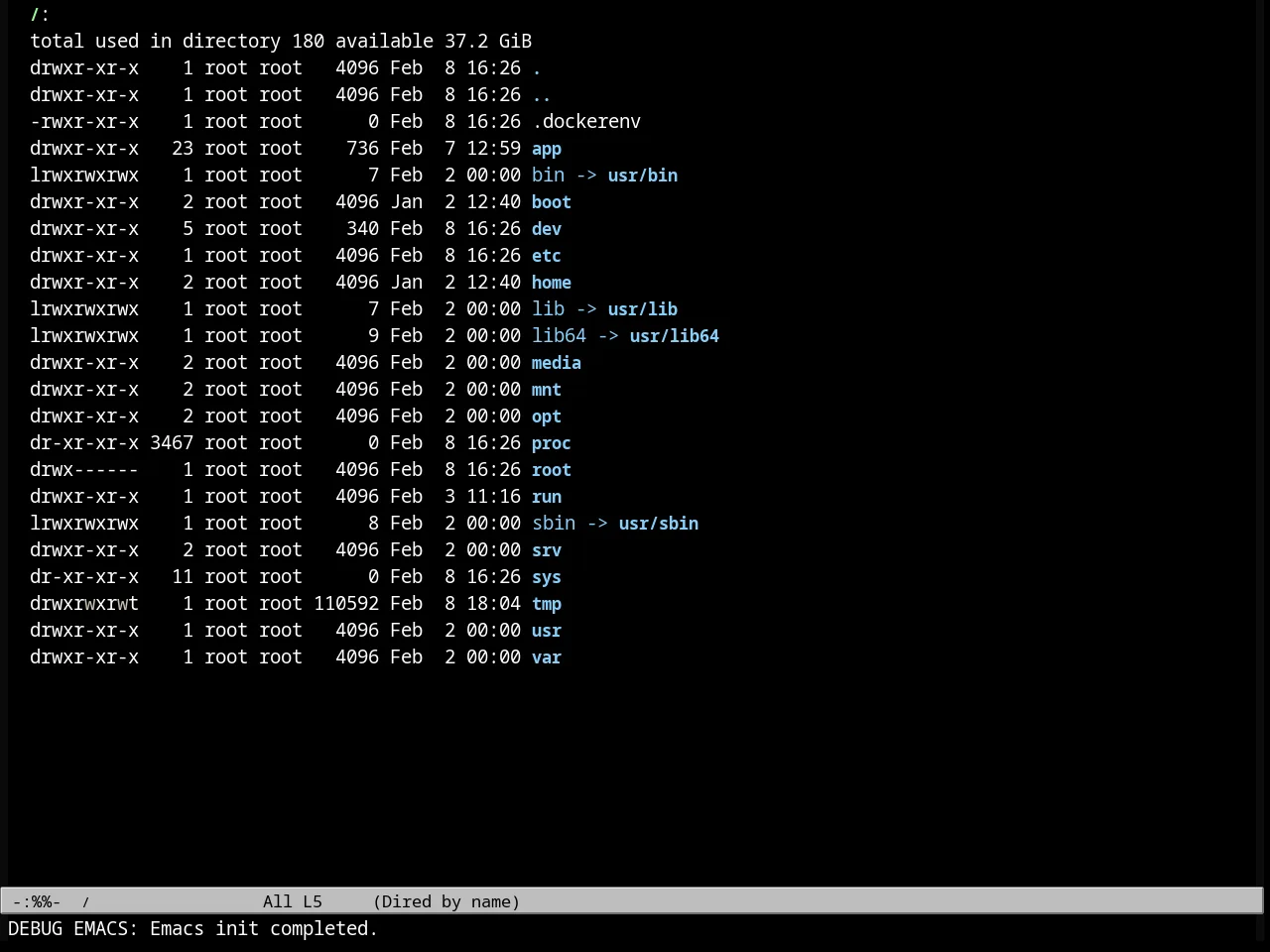 Ld Dark Theme in dired