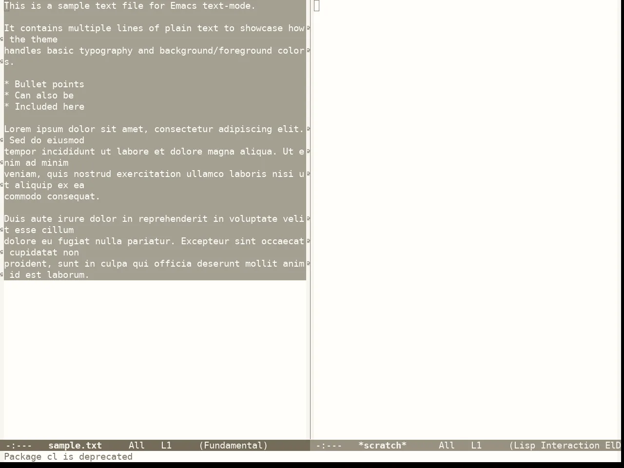Lenlen Theme in fundamental-mode