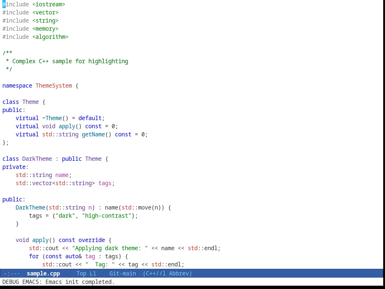 Leuven in c++-mode