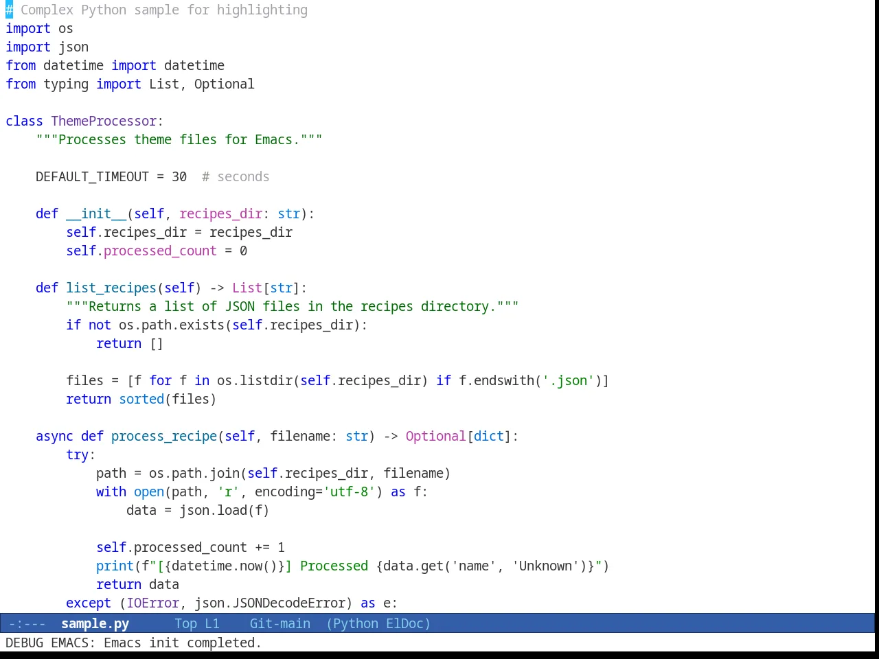 Leuven in python-mode