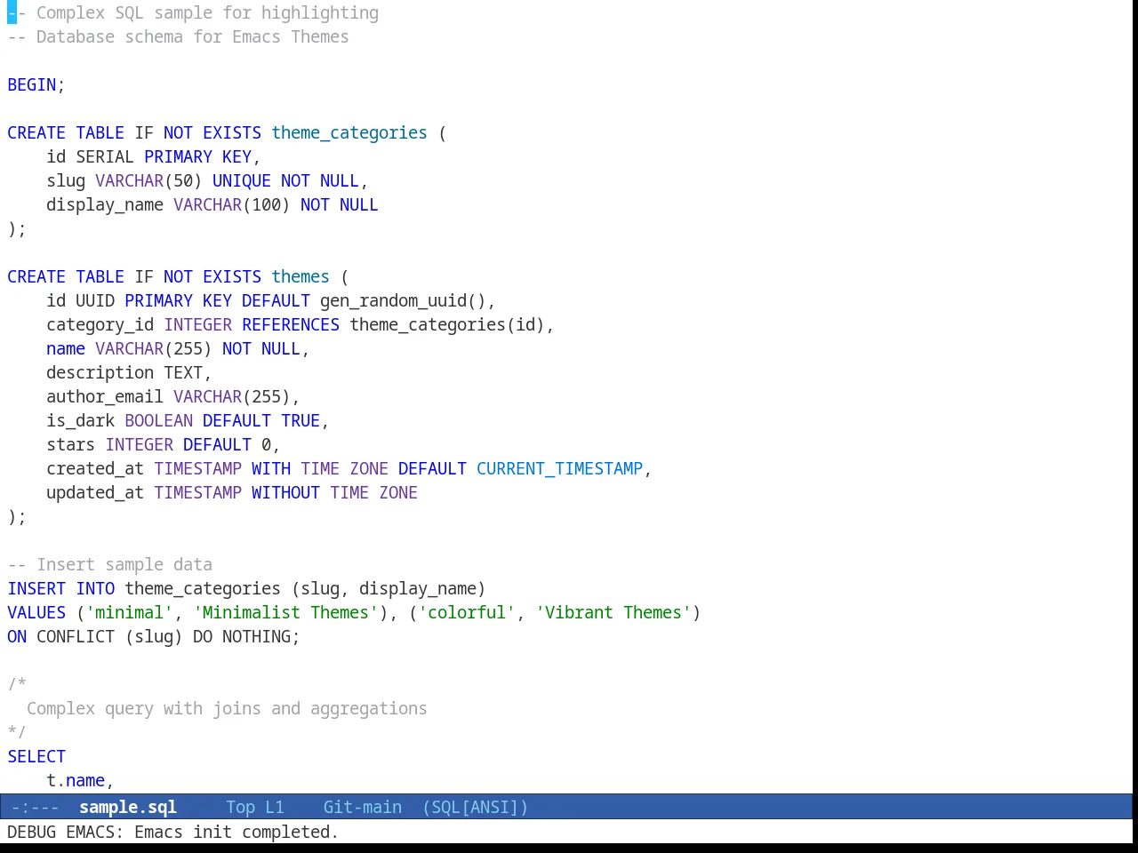 Leuven in sql-mode