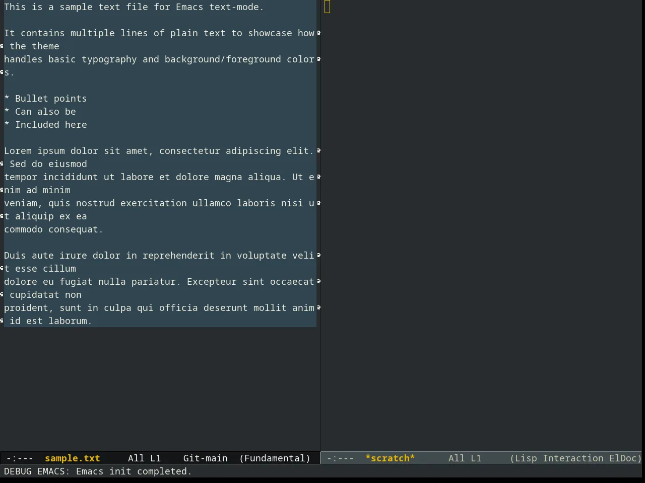 Liso Theme in fundamental-mode