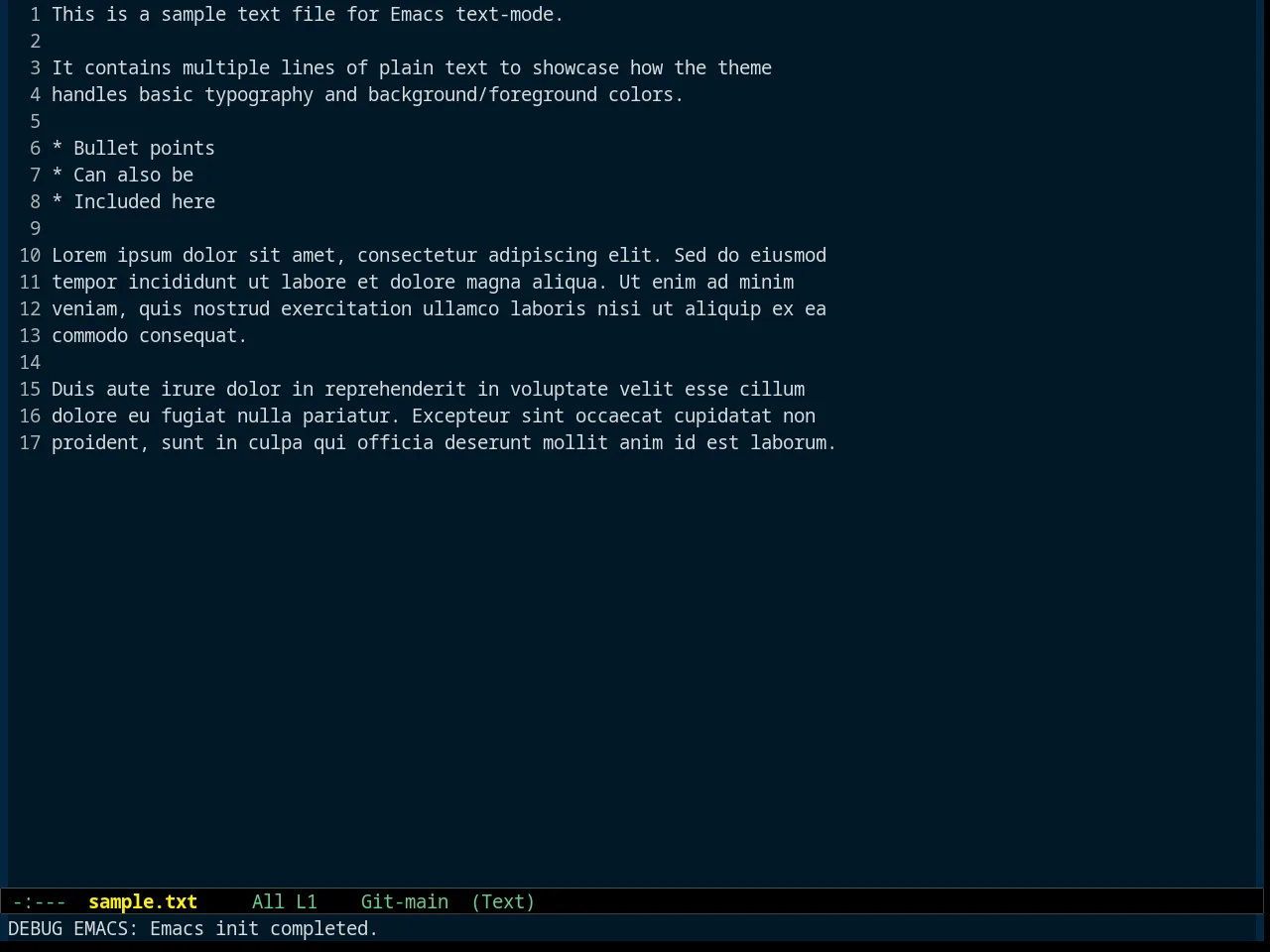 M&M Theme in text-mode
