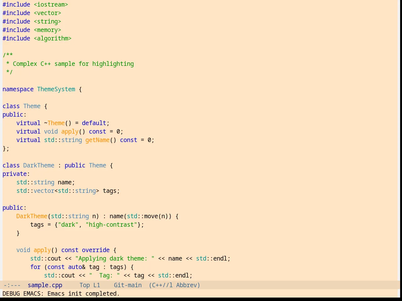Marquardt Theme in c++-mode