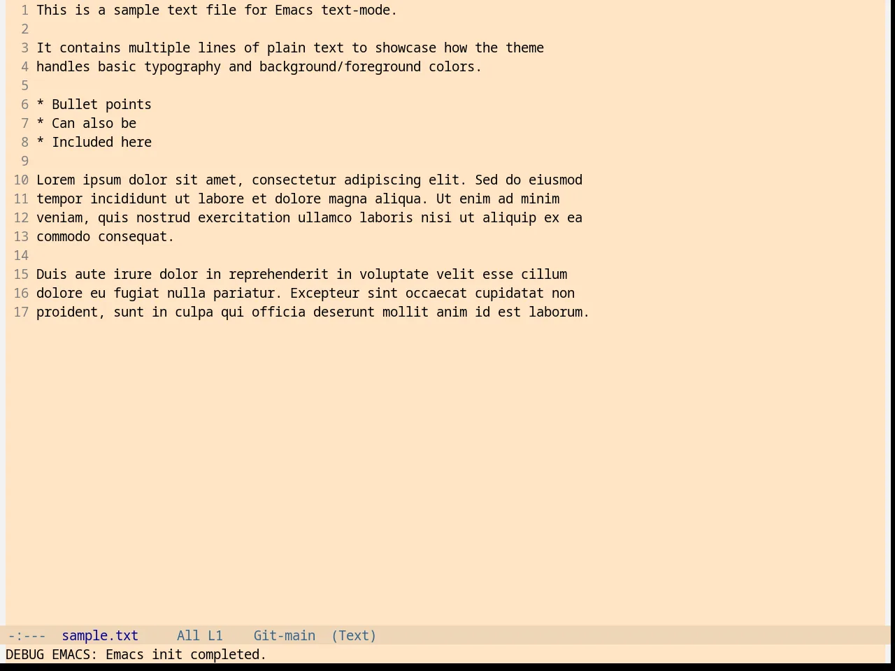 Marquardt Theme in text-mode