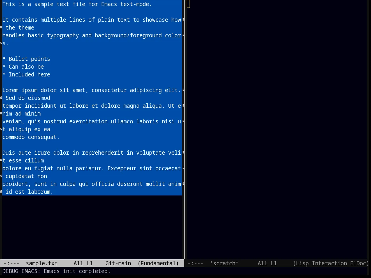 Masked Theme in fundamental-mode