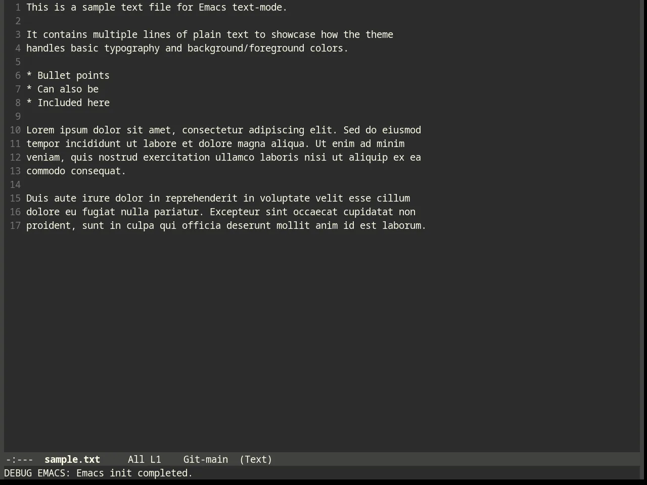 MBO 70's Theme in text-mode