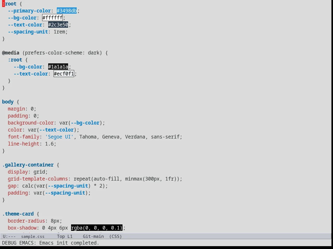 Meacupla Theme in css-mode