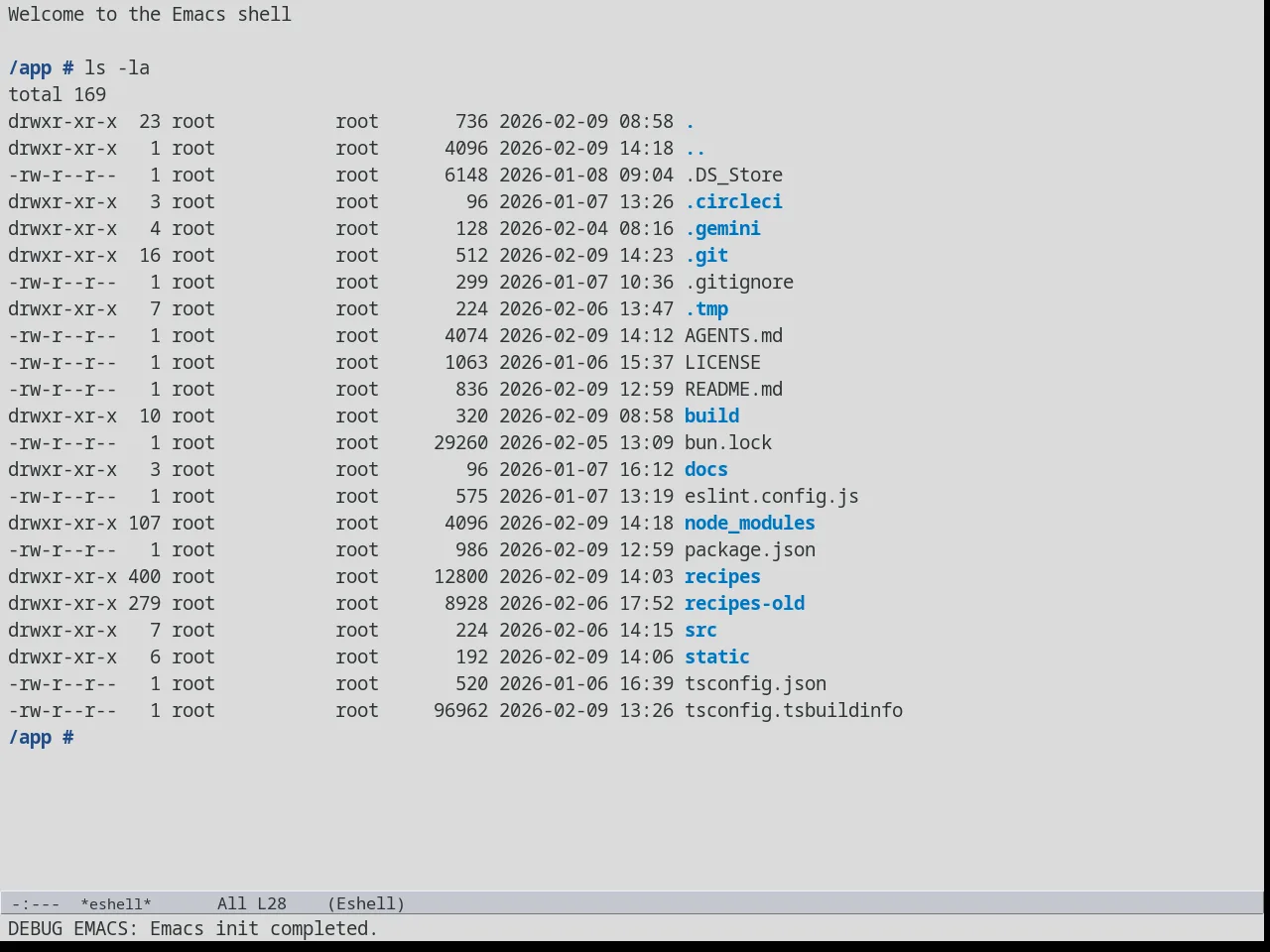Meacupla Theme in eshell