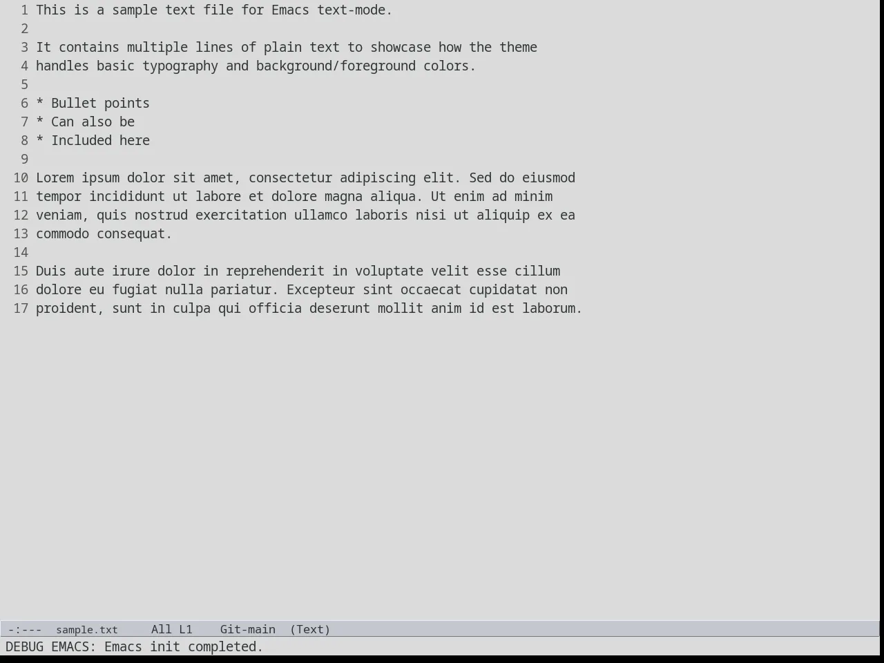 Meacupla Theme in text-mode