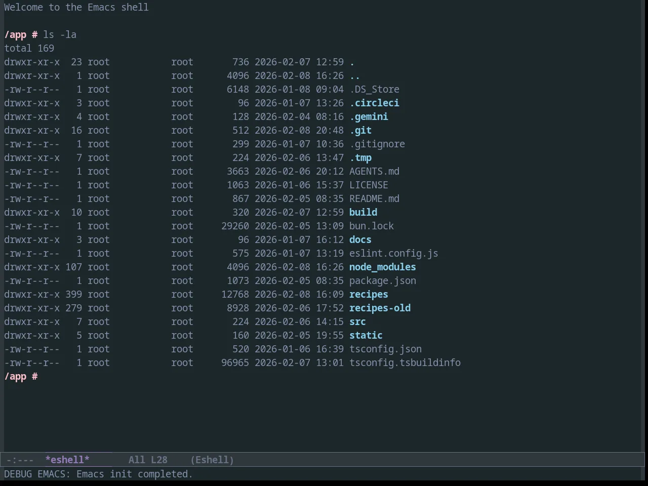 MetalHeart Theme in eshell