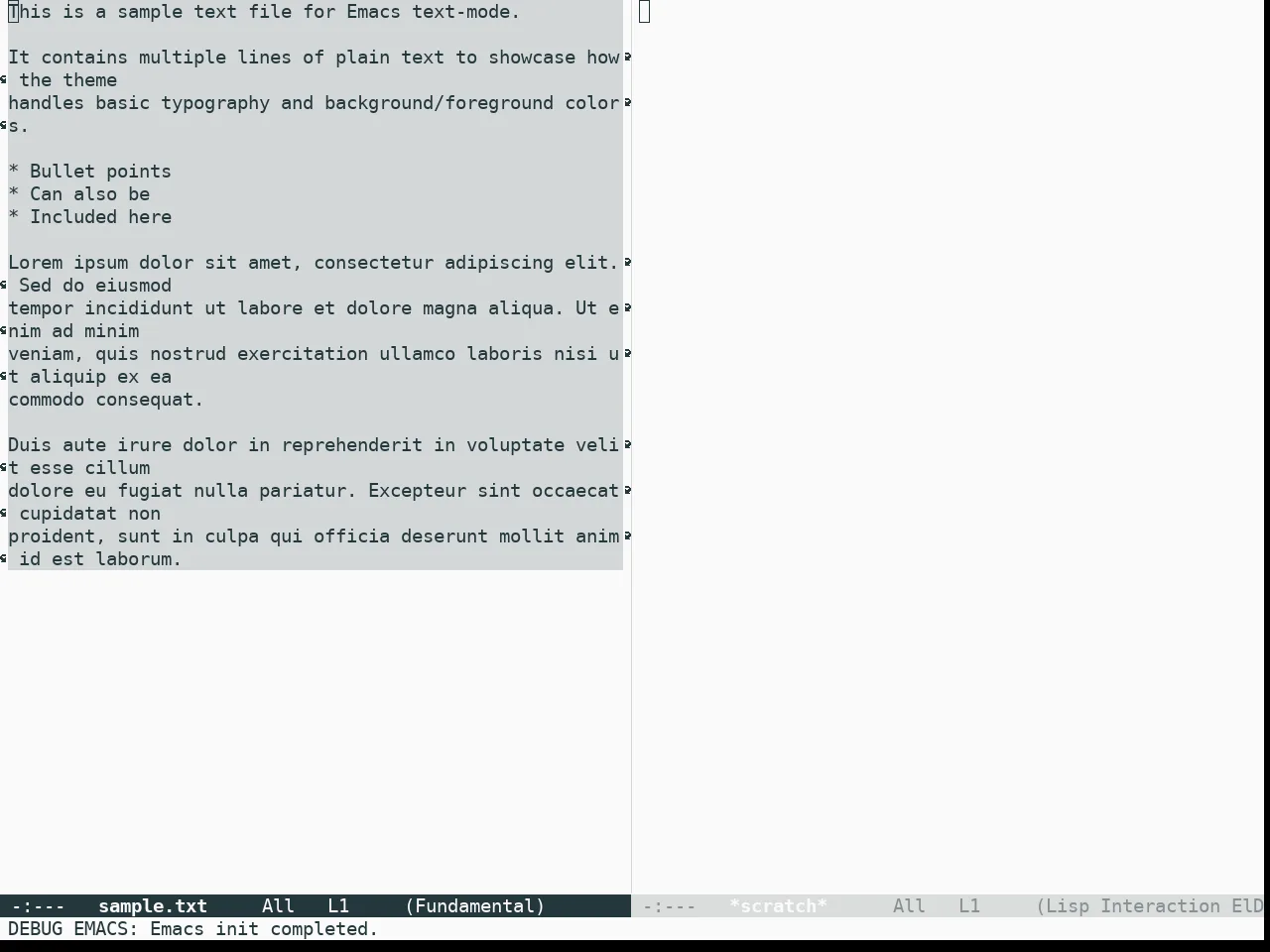 Metropolis Light Theme in fundamental-mode