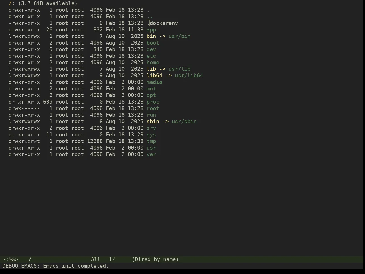 Miasma Theme in dired