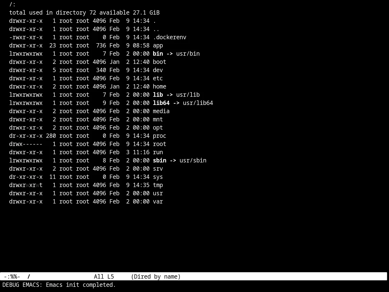 Minimal Theme in dired