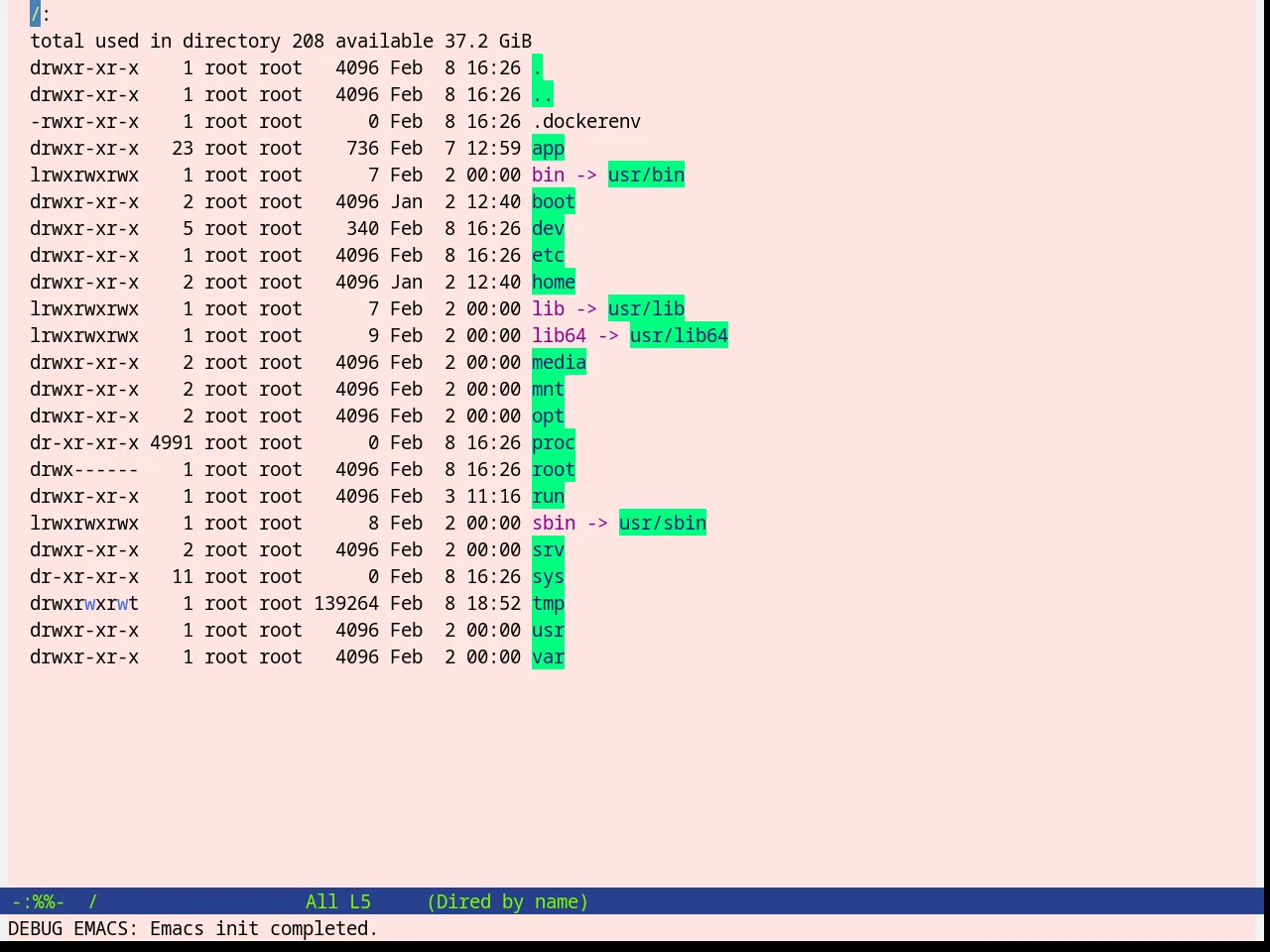 Mistyday Theme in dired