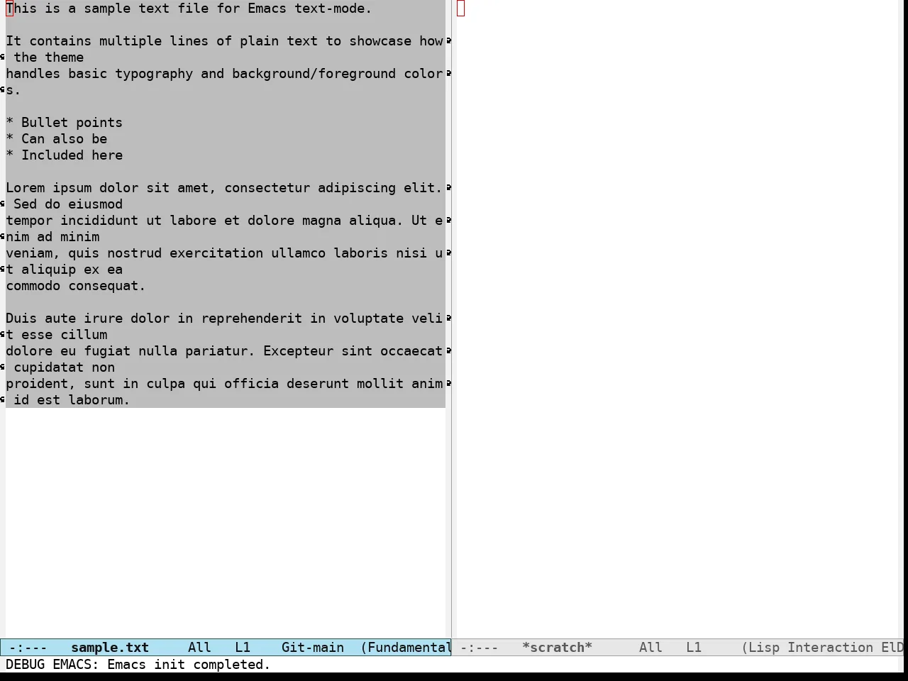 Modus Operandi Tritanopia Theme in fundamental-mode