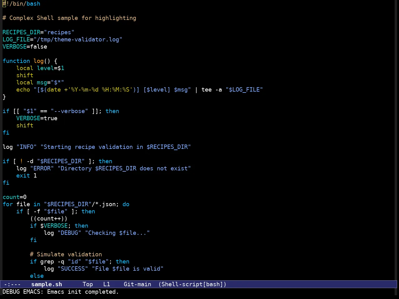 Modus Vivendi Deuteranopia Theme in sh-mode