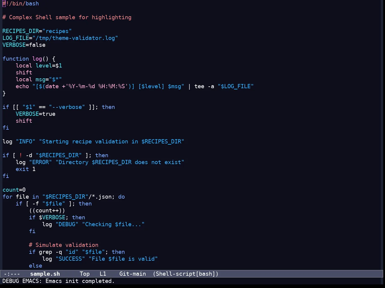 Modus Vivendi Tinted Theme in sh-mode