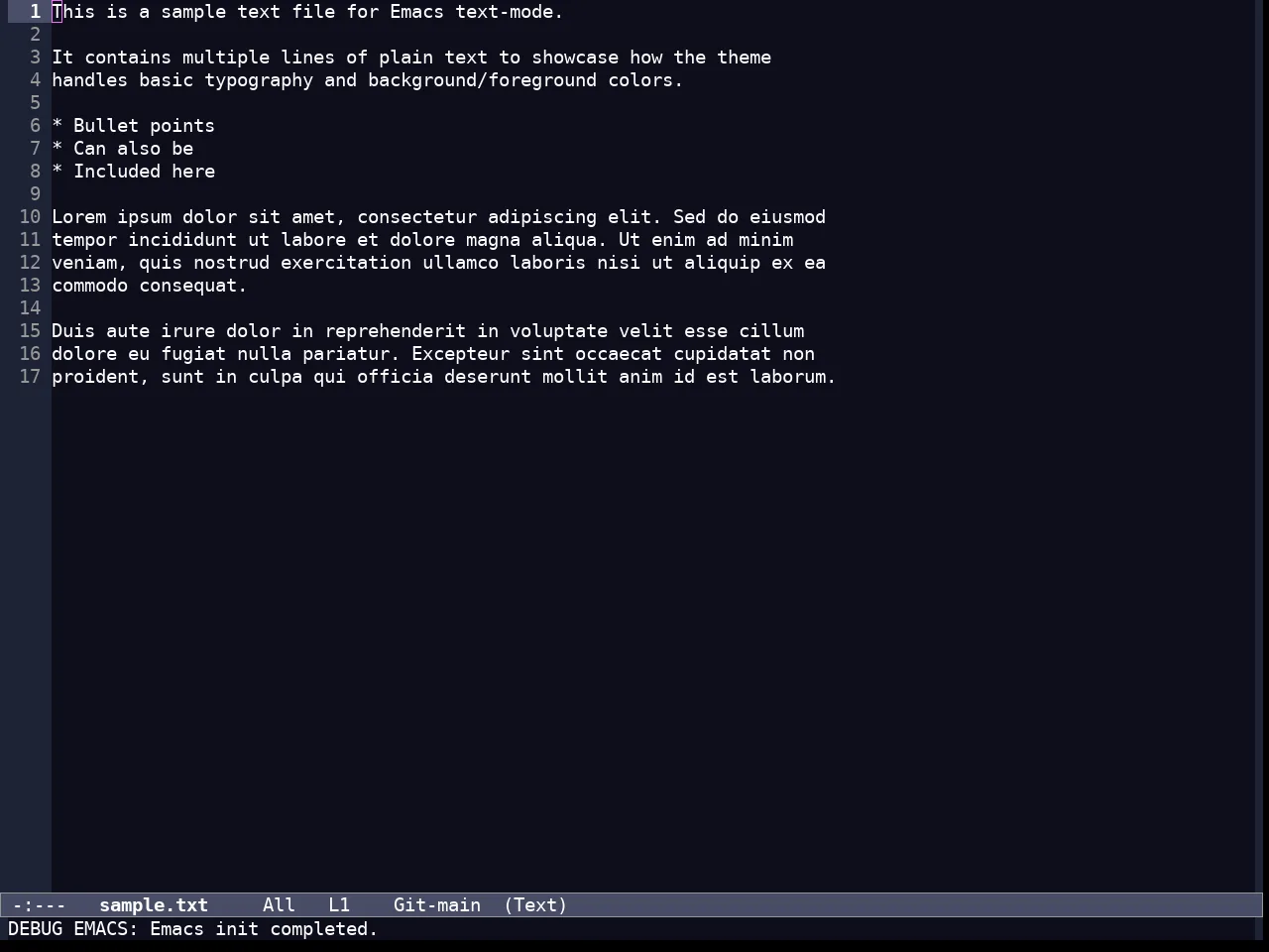 Modus Vivendi Tinted Theme in text-mode