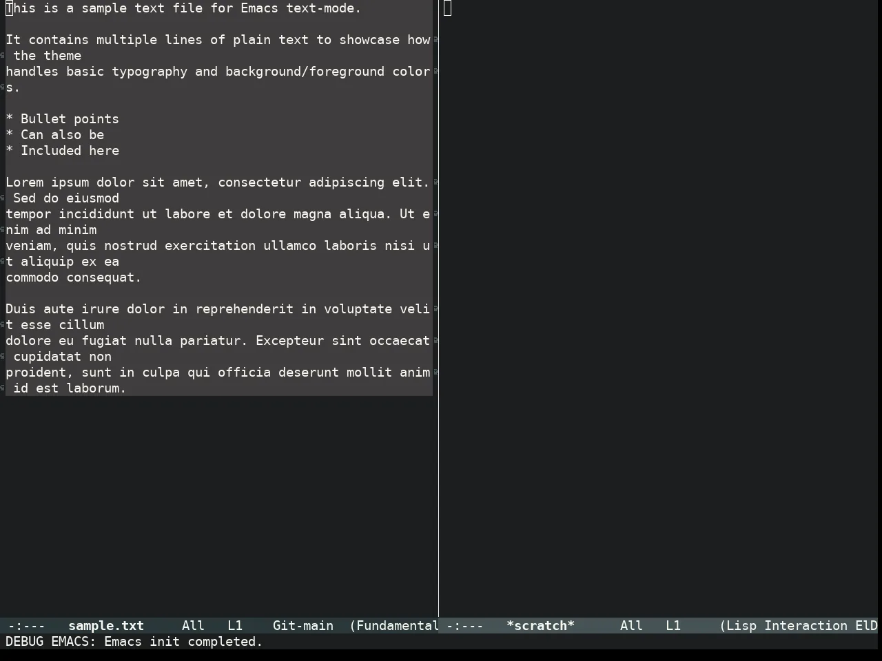 Molokai Theme in fundamental-mode