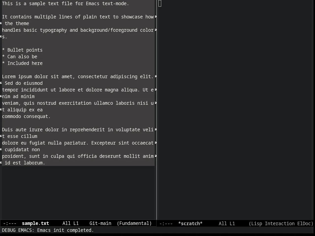 Molokai Theme in fundamental-mode