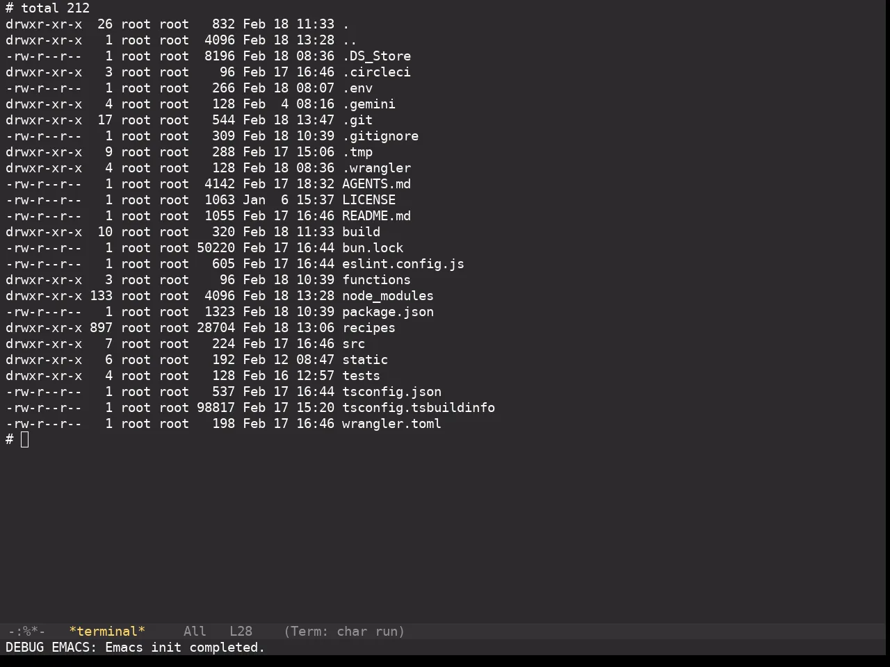 Monokai Pro Theme in term