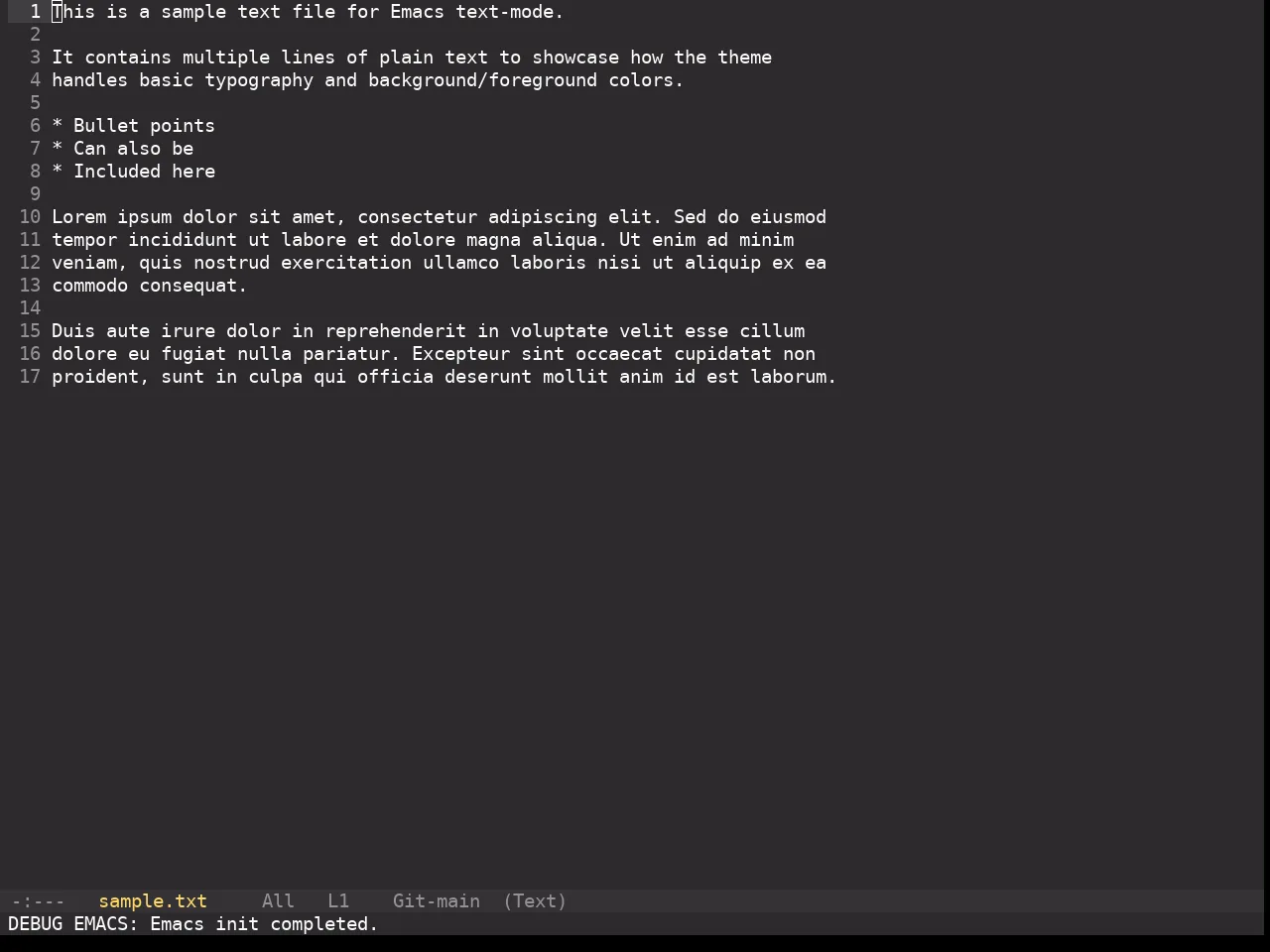 Monokai Pro Theme in text-mode