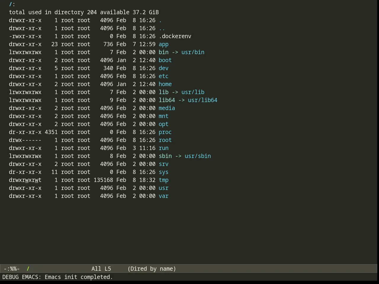 Monokai Theme in dired