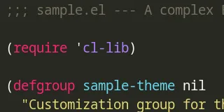 Preview of Monokai Theme theme