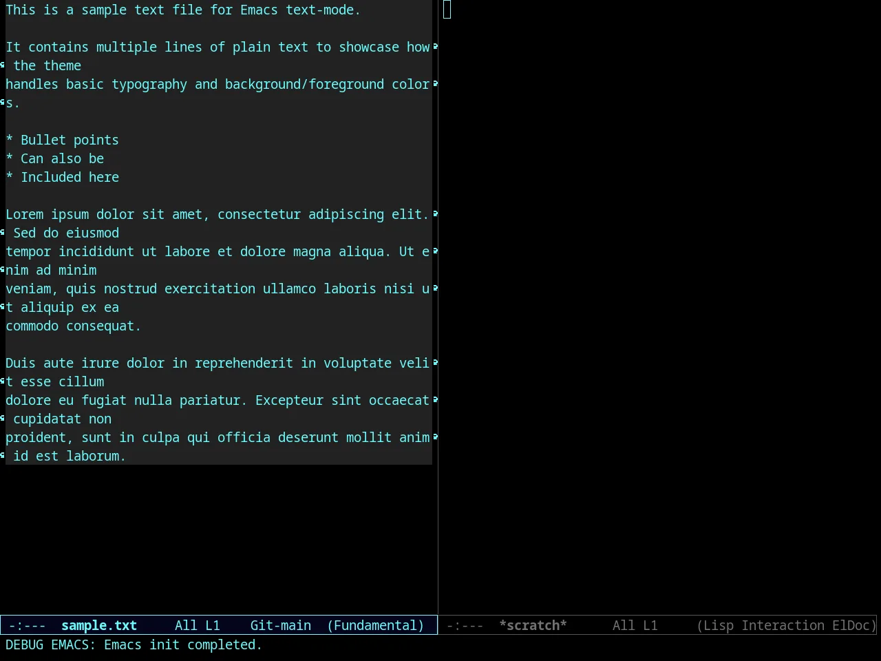 Naga-blue in fundamental-mode