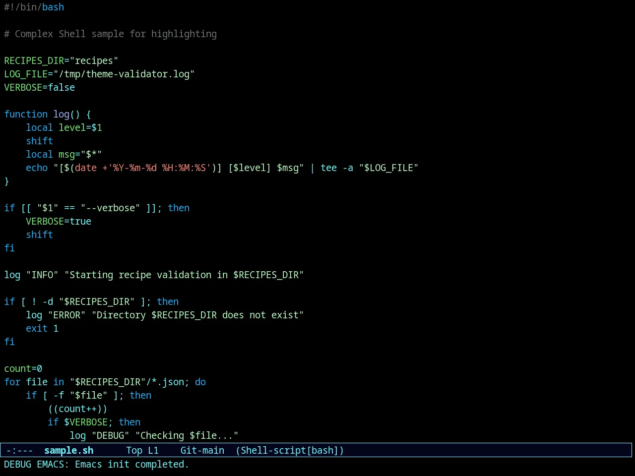 Naga-blue in sh-mode