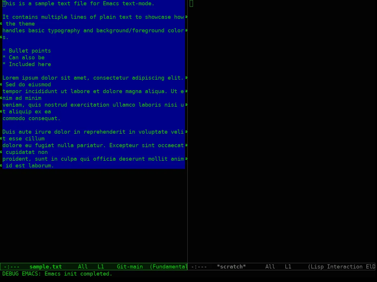 Naga Theme in fundamental-mode