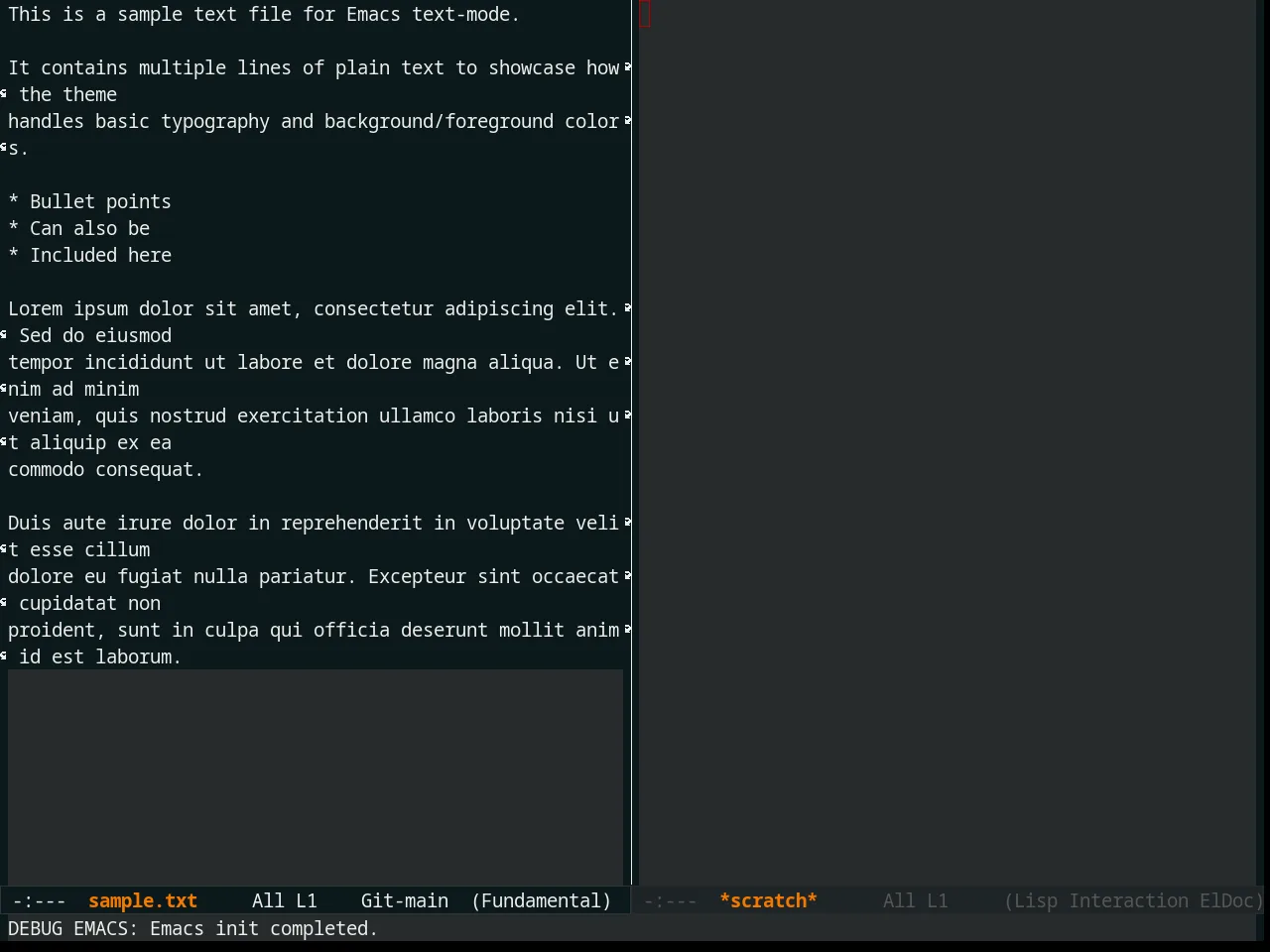 Naquadah Theme in fundamental-mode