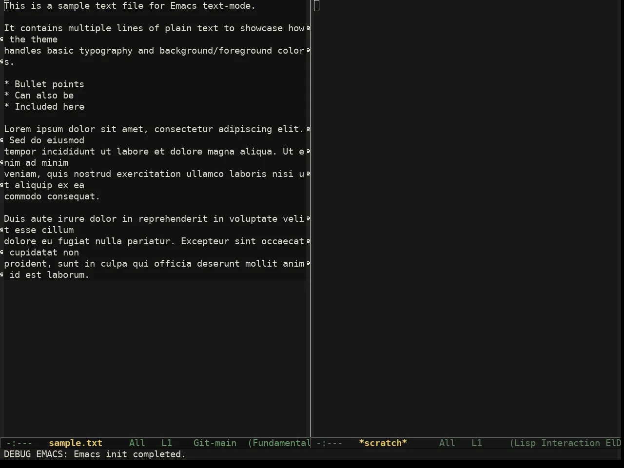 Nezburn Theme in fundamental-mode