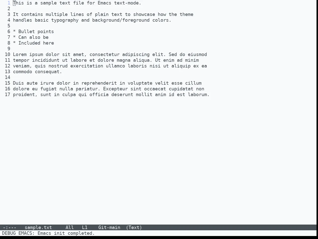 Nibelung Theme in text-mode