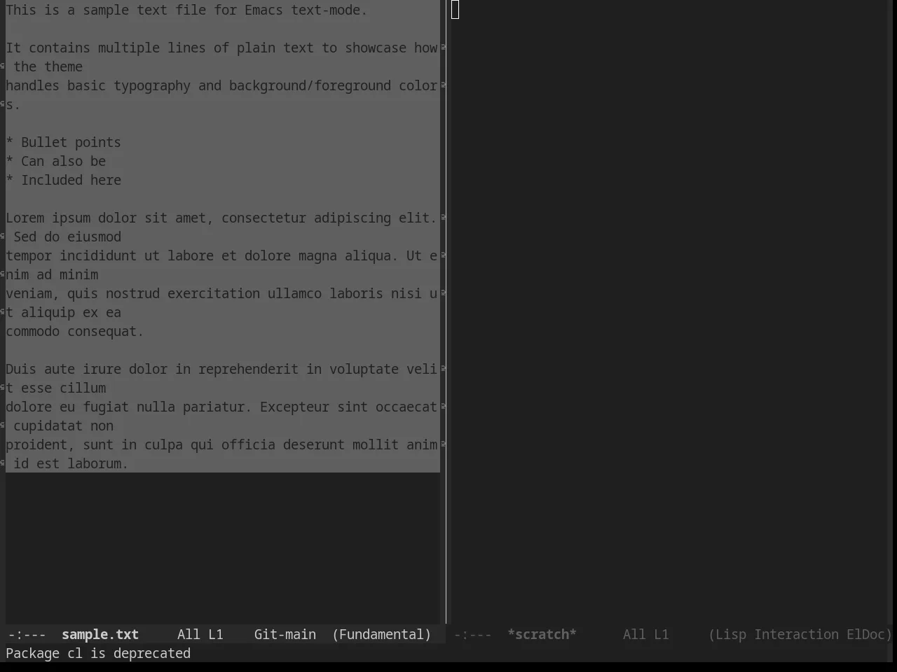 Noctilux Theme in fundamental-mode