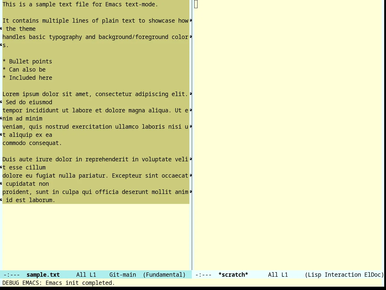 Nofrils Acme Theme in fundamental-mode