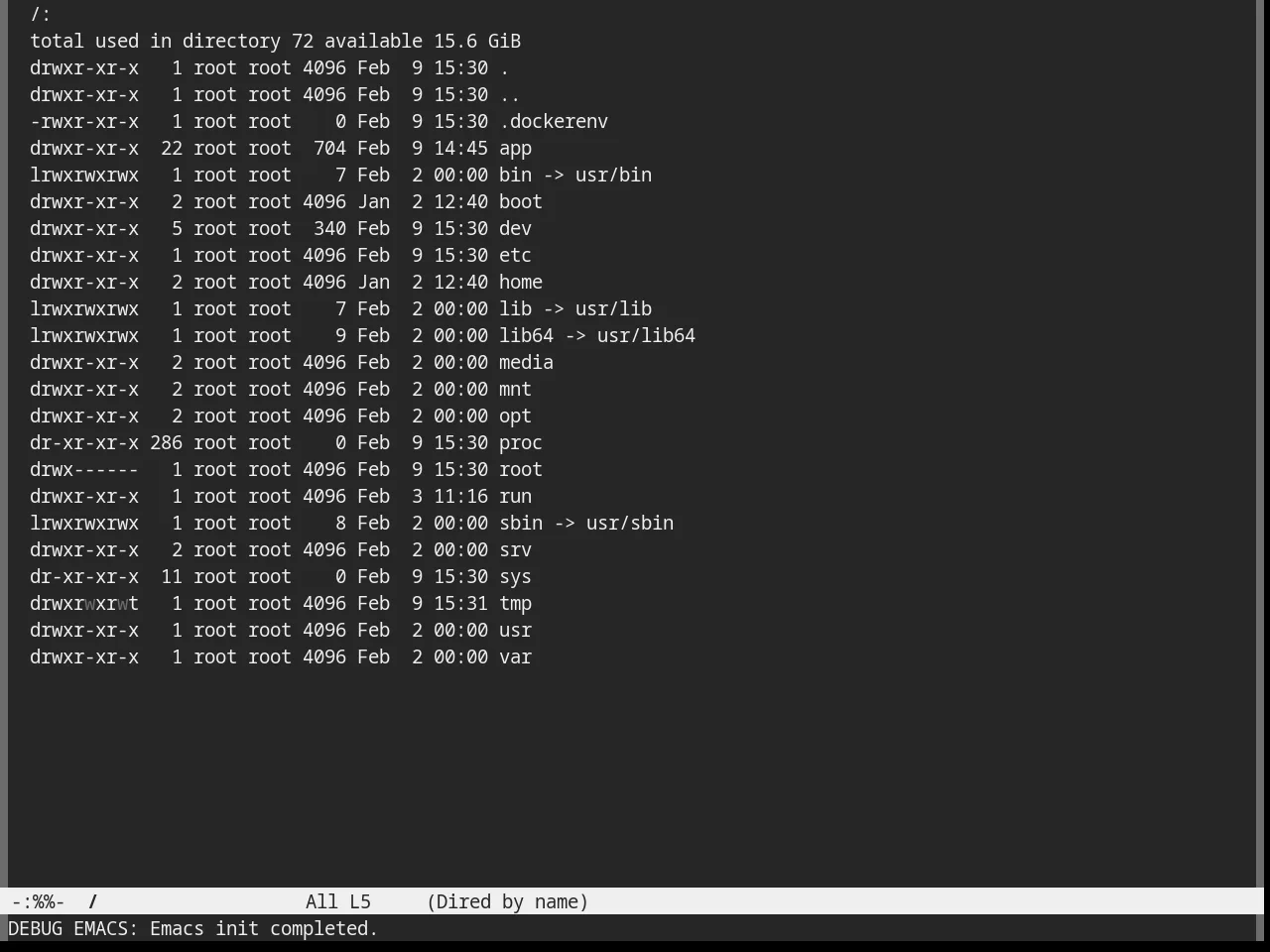 Nofrils Dark Theme in dired