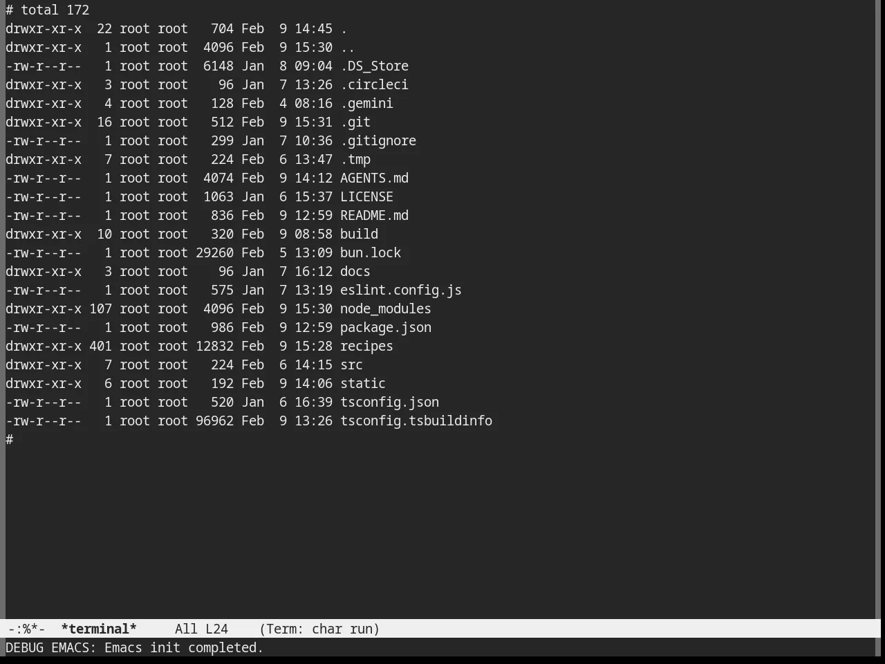 Nofrils Dark Theme in term