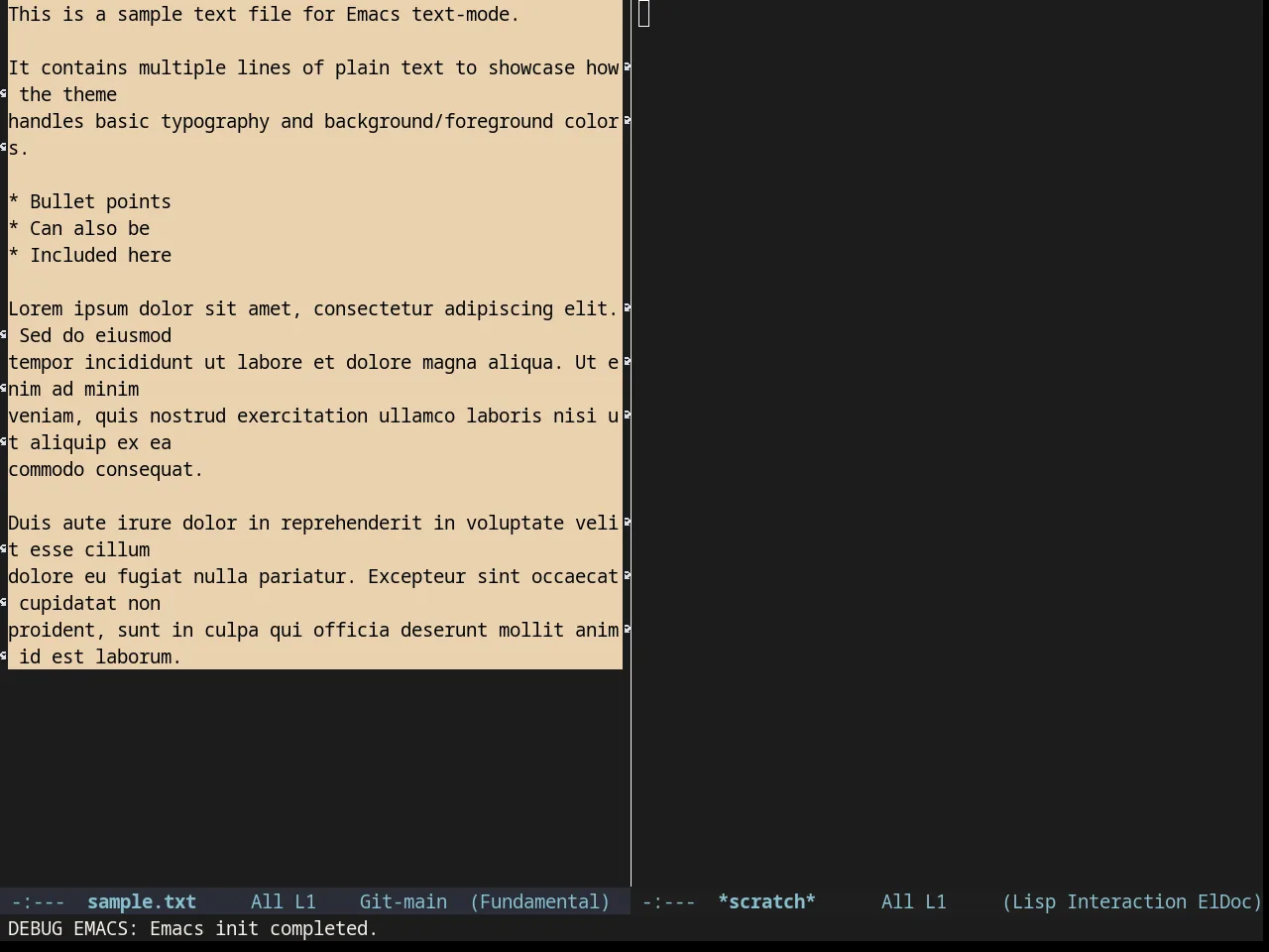 Northcode Theme in fundamental-mode