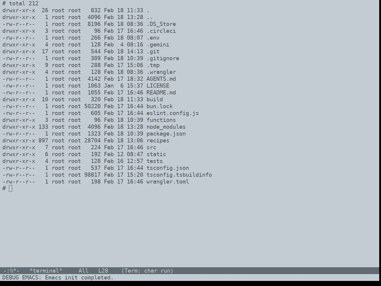 Notink Theme in term