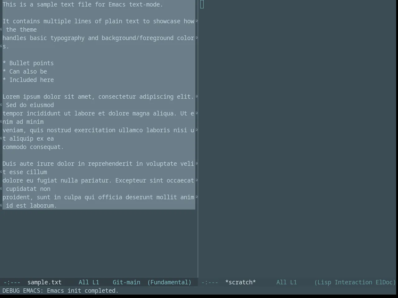 Nova Theme in fundamental-mode