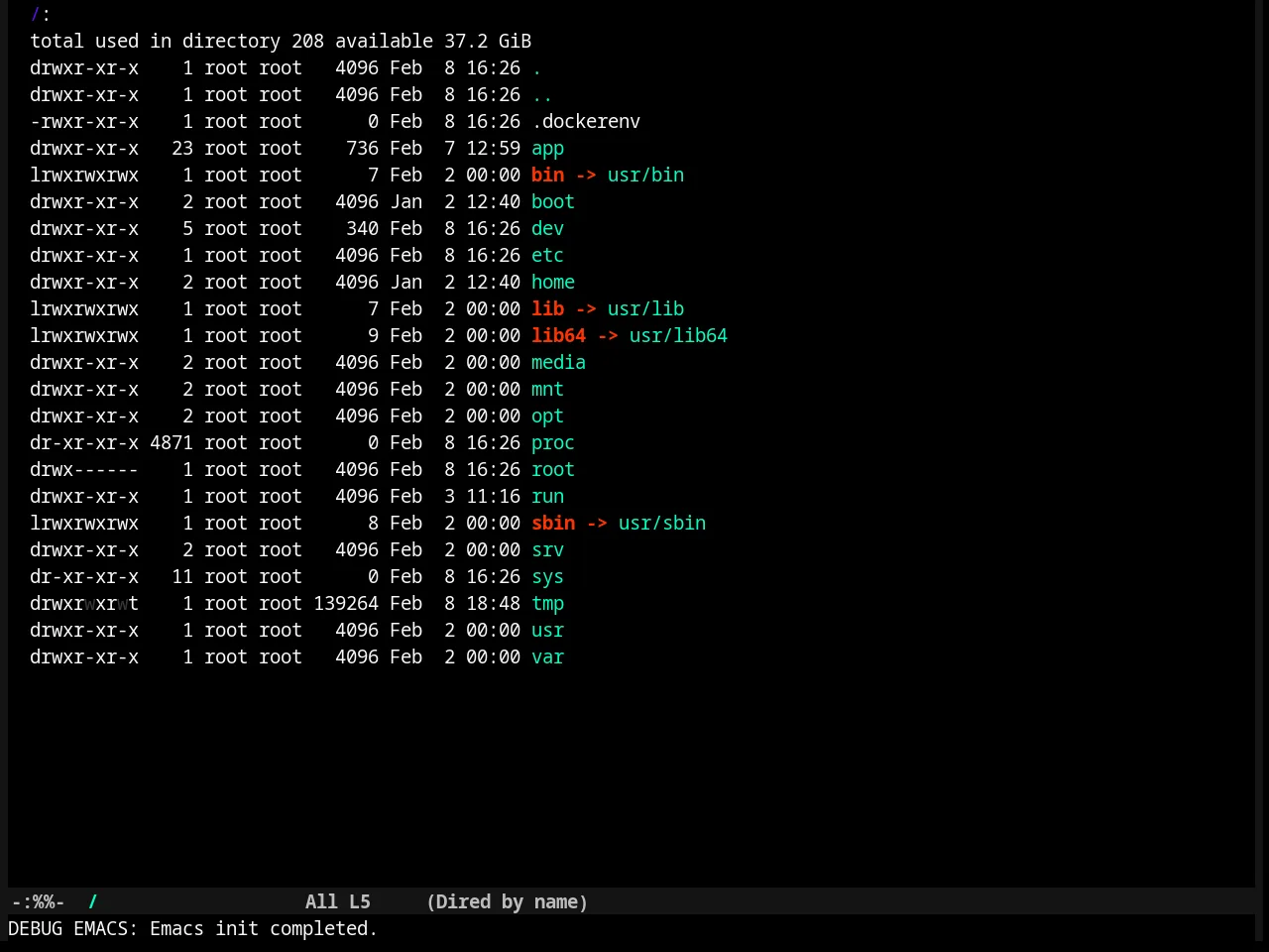 Nyx Theme in dired