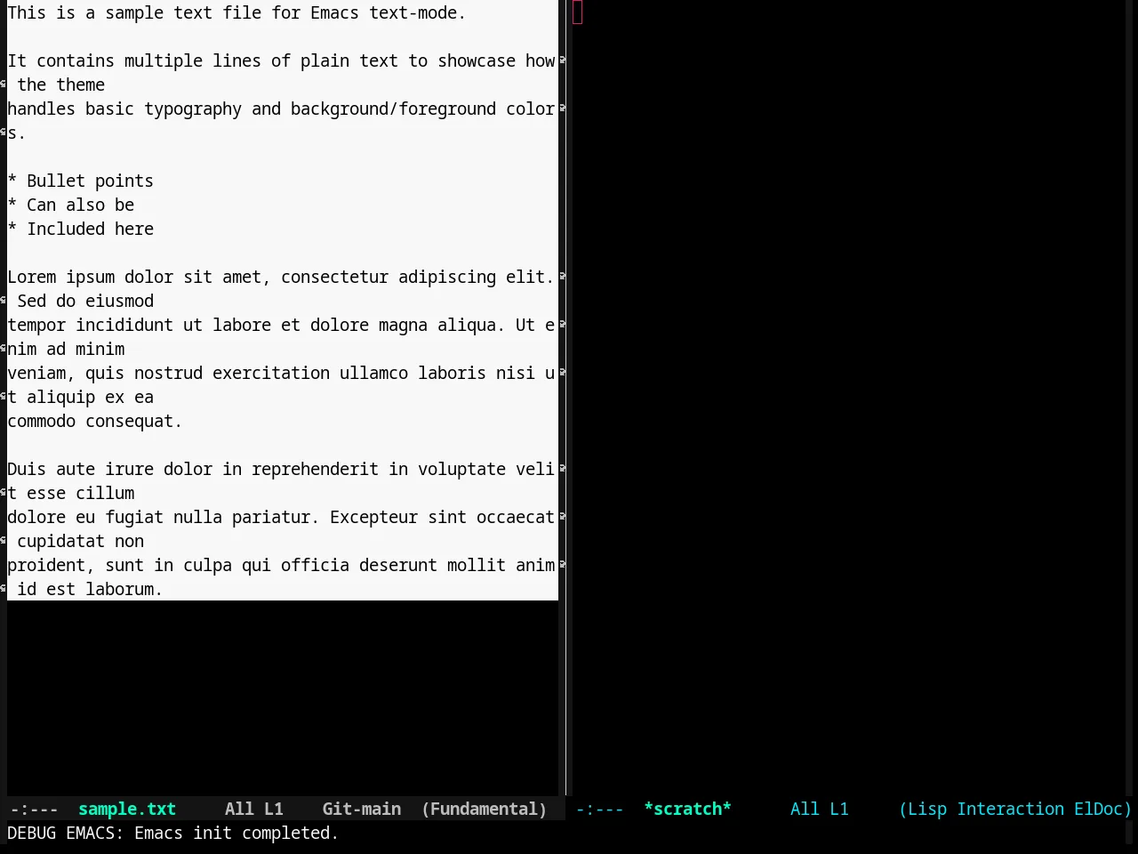 Nyx Theme in fundamental-mode