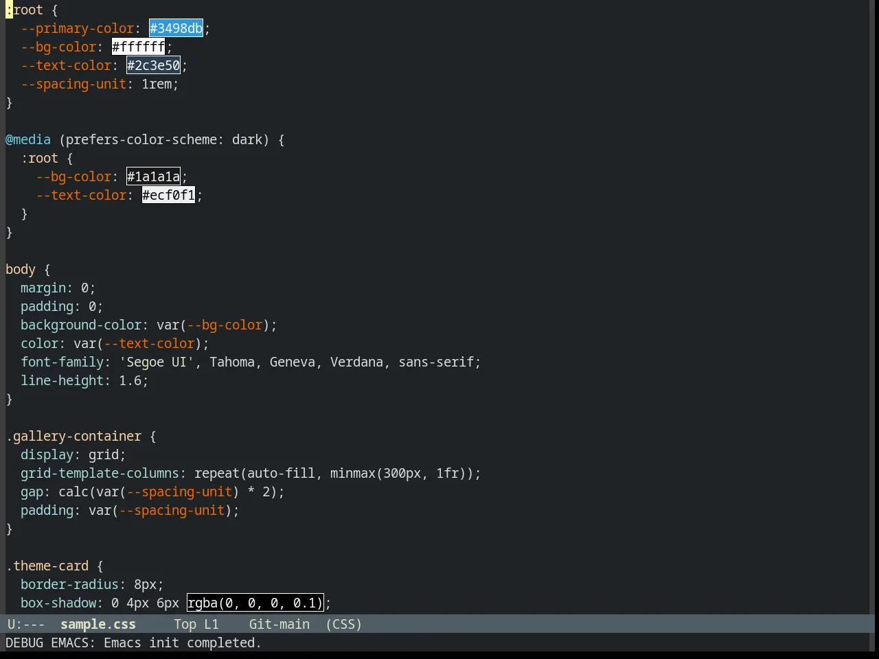 Odersky Theme in css-mode