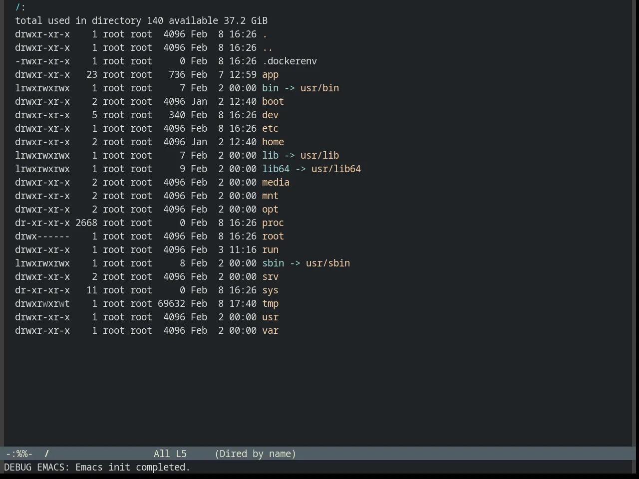 Odersky Theme in dired