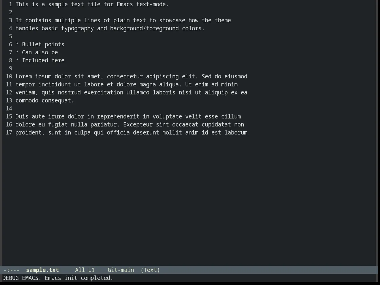 Odersky Theme in text-mode