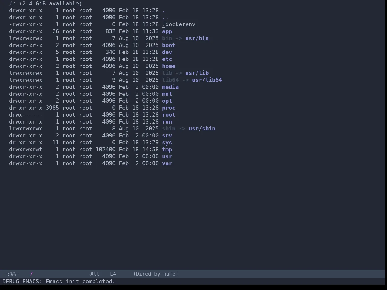 Omtose Darker Theme in dired