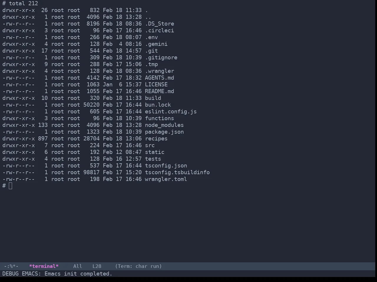 Omtose Darker Theme in term