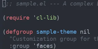 Preview of One Dark Theme theme